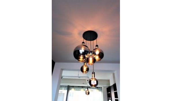 design plafondlamp vv 5 lampen